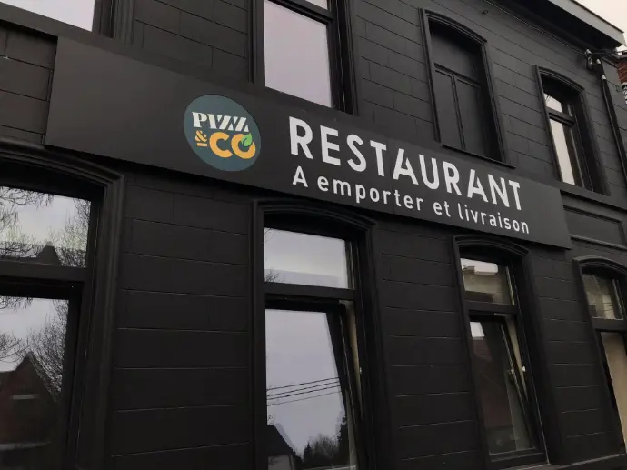 enseigne tôle tablette