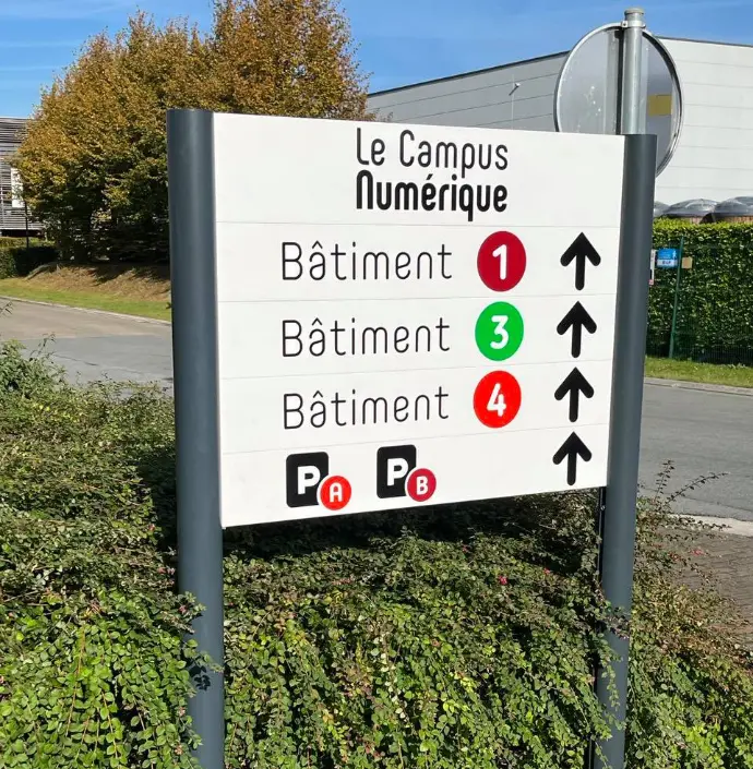 signalétique directionnelle